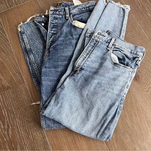 Abercrombie jeans womens size 10 bundle of 2
